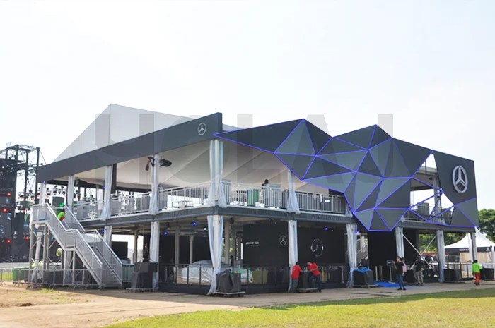 20X25m Singapore Double Decker Tent