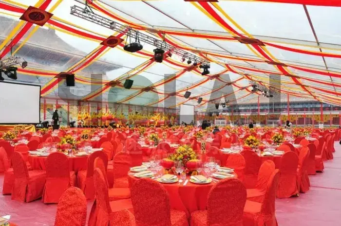 Royal Wedding Clear 25X40m Tent